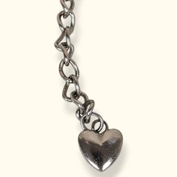 (2/$20) Vintage Metal Link Tasselled Accent Belt - Picture 3 of 6